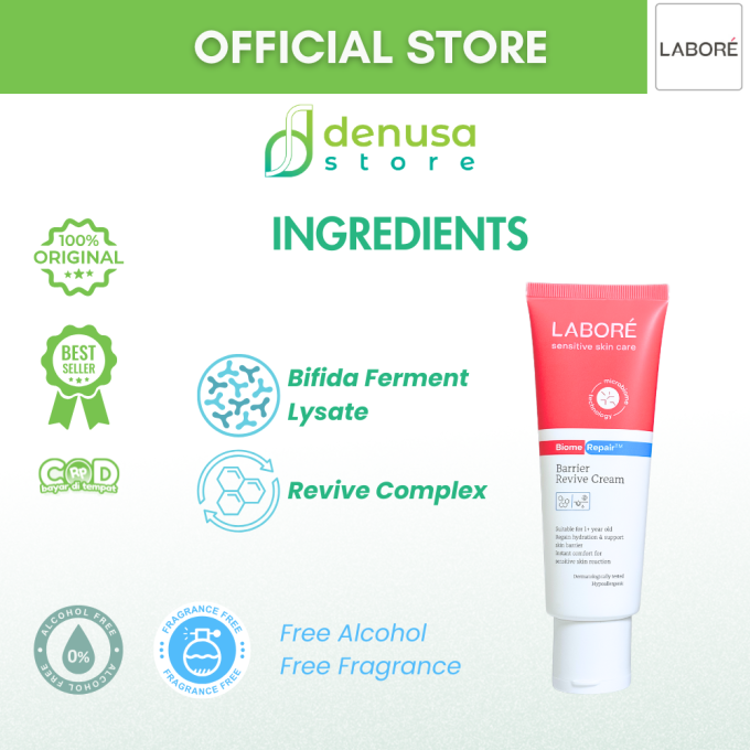 LABORE Sensitive Skin Care Biome Repair Barrier Revive Cream 100 ml
