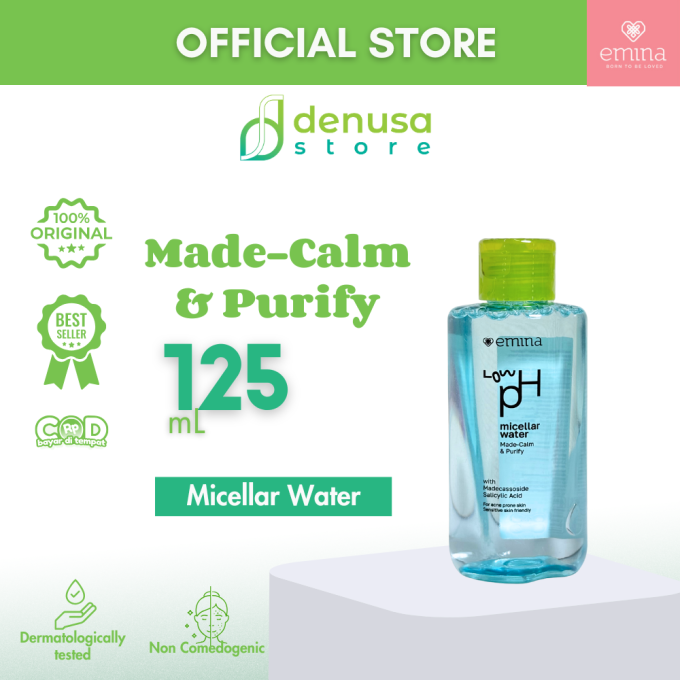 EMINA Made Calm n Purify Low PH Micellar water 125 ml