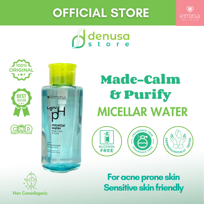 EMINA Made Calm n Purify Low PH Micellar water 300 ml