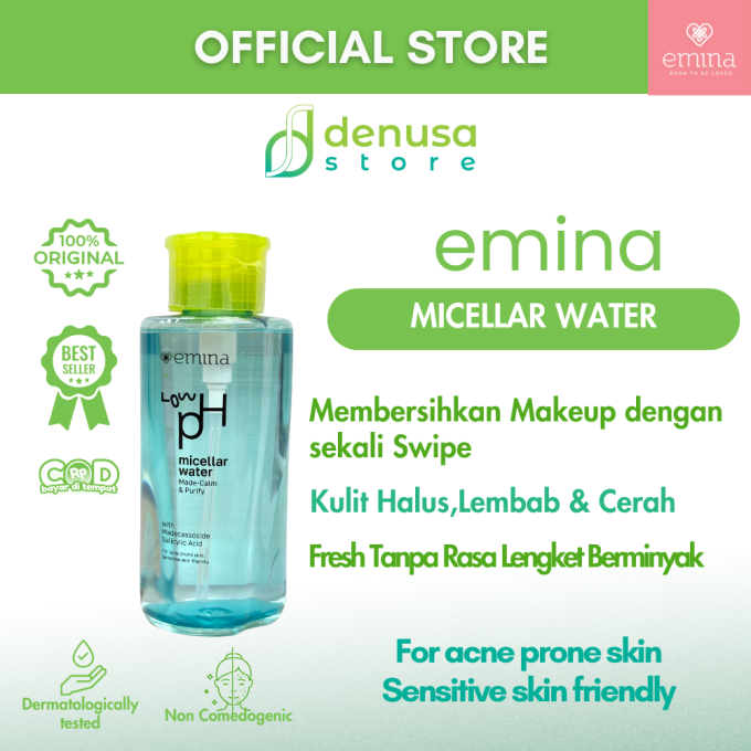 EMINA Made Calm n Purify Low PH Micellar water 300 ml