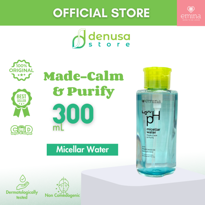 EMINA Made Calm n Purify Low PH Micellar water 300 ml