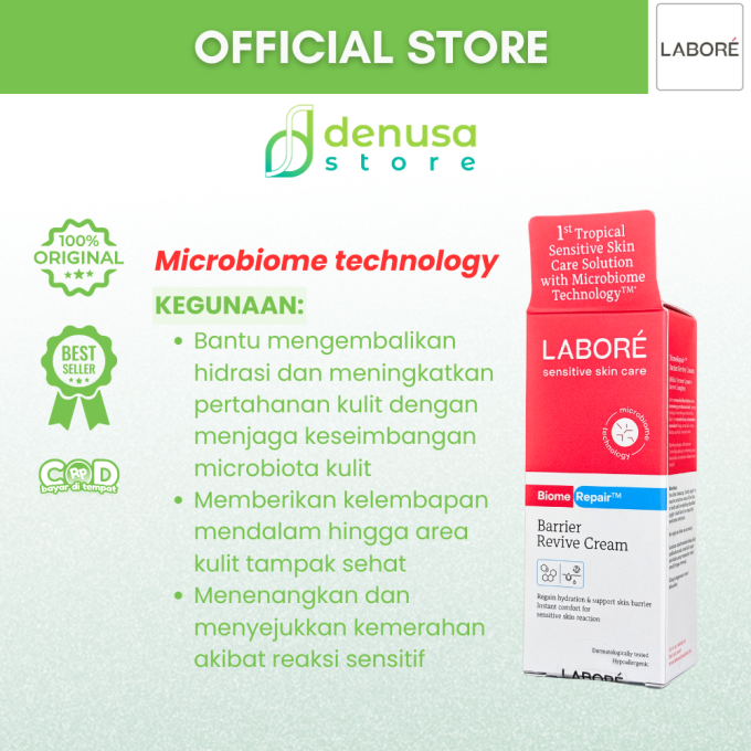 LABORE Sensitive Skin Care Biome Repair Barrier Revive Cream 10 ml