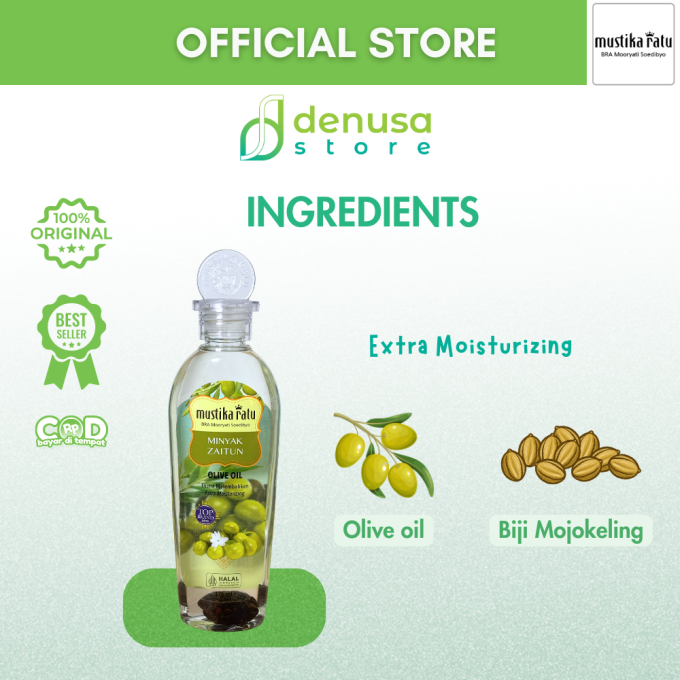 MUSTIKA RATU Minyak Zaitun Olive Oil 175 ml