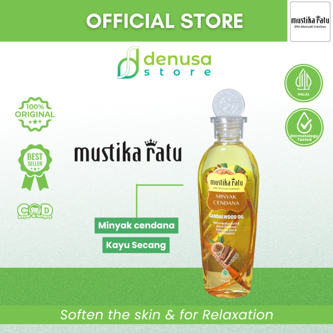 MUSTIKA RATU Minyak cendana Sandalwood Oil 175 ml