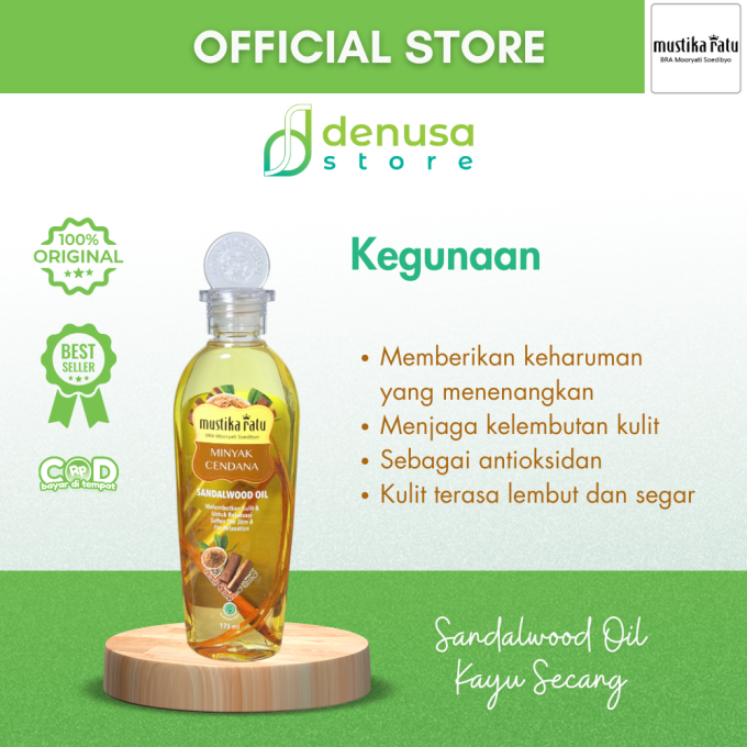 MUSTIKA RATU Minyak cendana Sandalwood Oil 175 ml