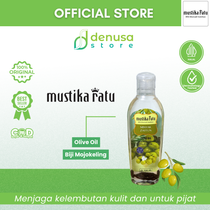 MUSTIKA RATU Minyak Zaitun Olive Oil 75 ml