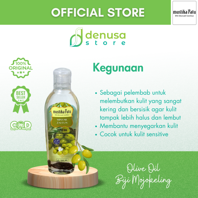 MUSTIKA RATU Minyak Zaitun Olive Oil 75 ml