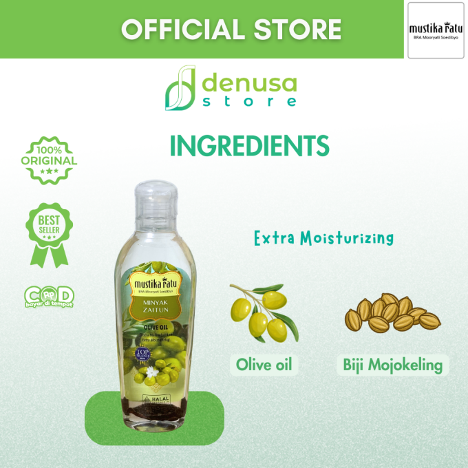MUSTIKA RATU Minyak Zaitun Olive Oil 75 ml