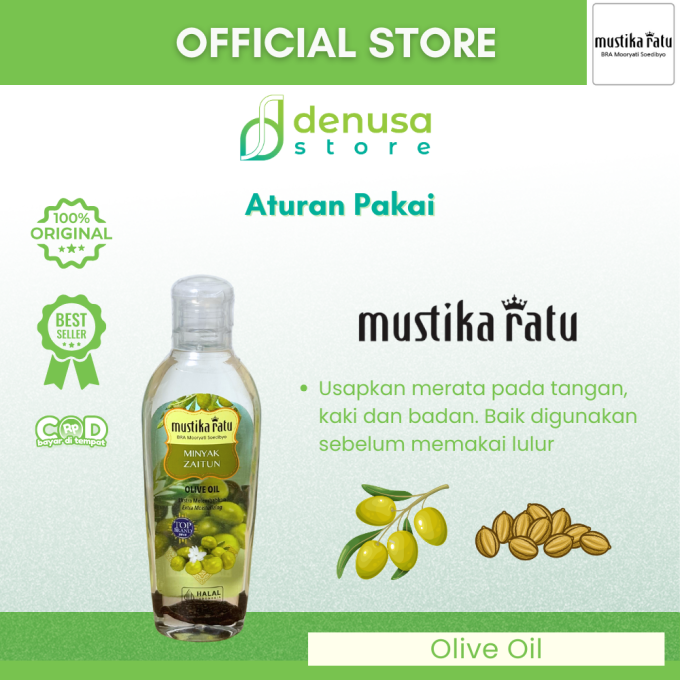 MUSTIKA RATU Minyak Zaitun Olive Oil 75 ml