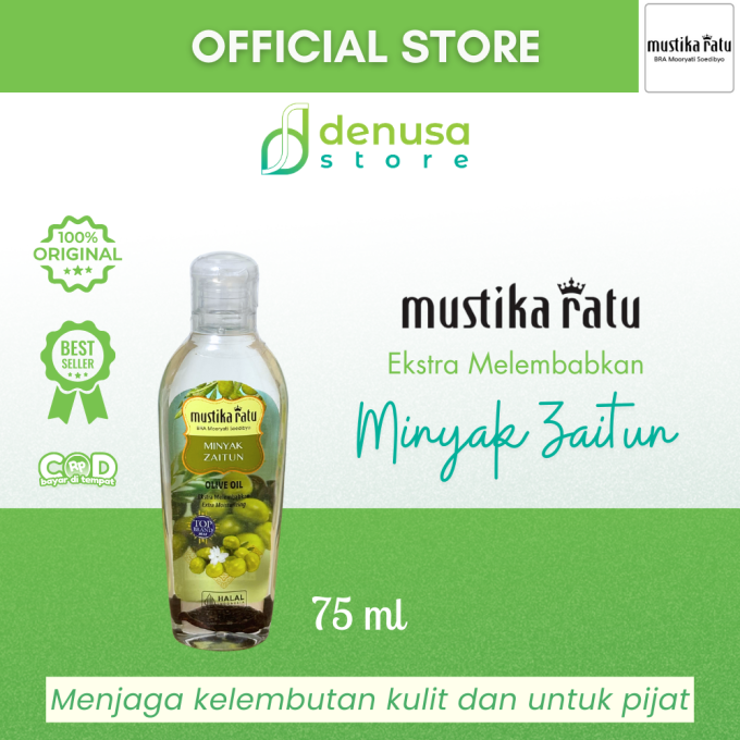 MUSTIKA RATU Minyak Zaitun Olive Oil 75 ml