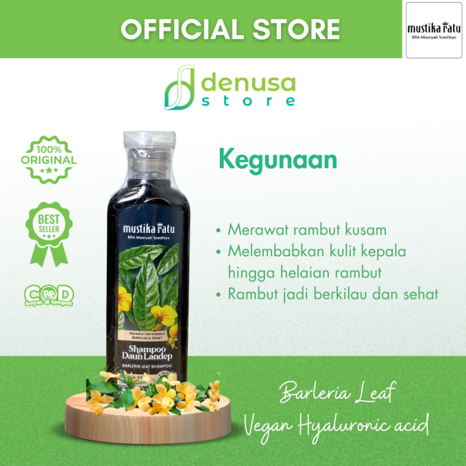 MUSTIKA RATU Shampoo Daun Landep 175 ml