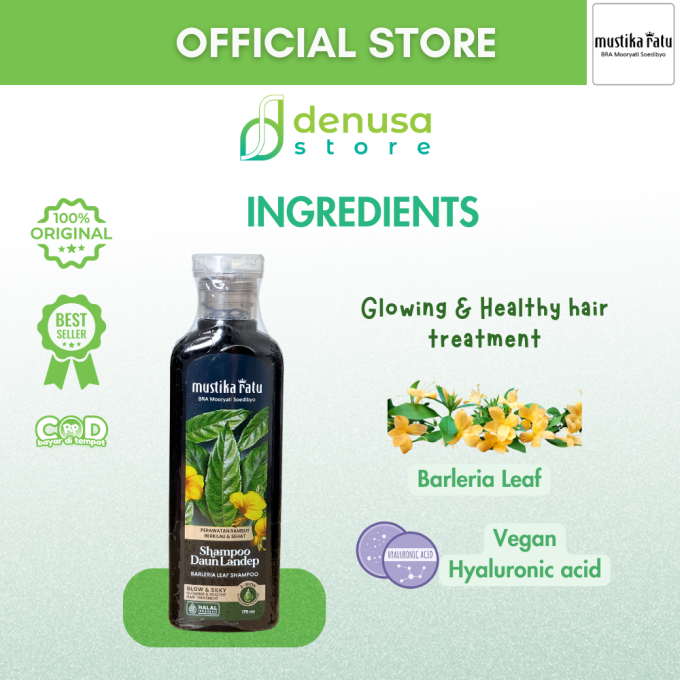 MUSTIKA RATU Shampoo Daun Landep 175 ml