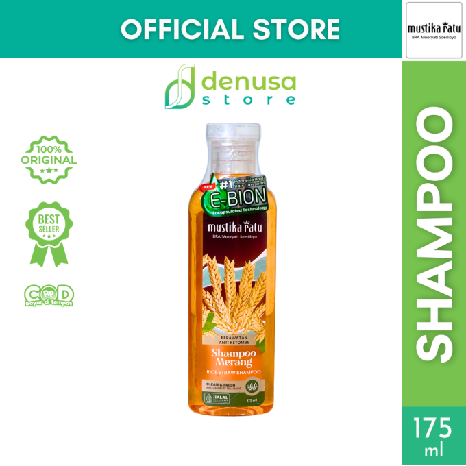 MUSTIKA RATU Shampoo Merang 175 ml