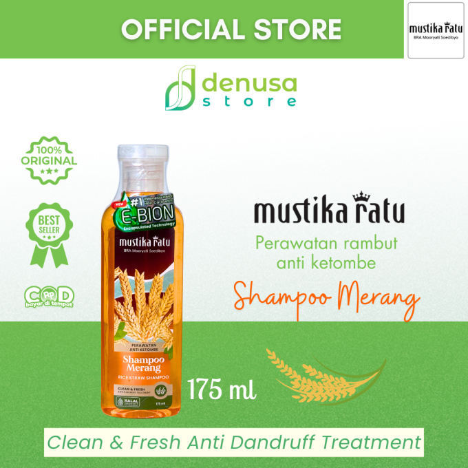 MUSTIKA RATU Shampoo Merang 175 ml