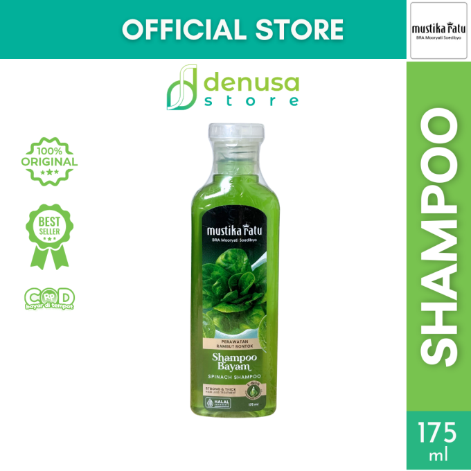 MUSTIKA RATU Shampoo Bayam 175 ml