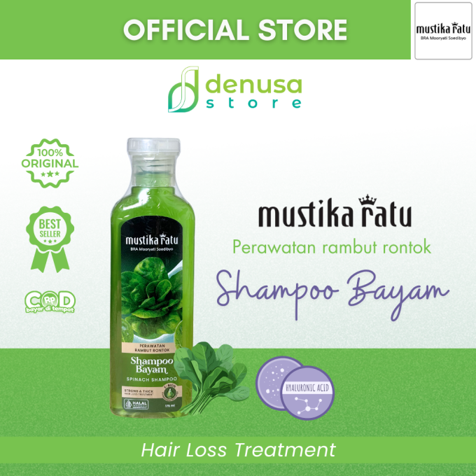 MUSTIKA RATU Shampoo Bayam 175 ml