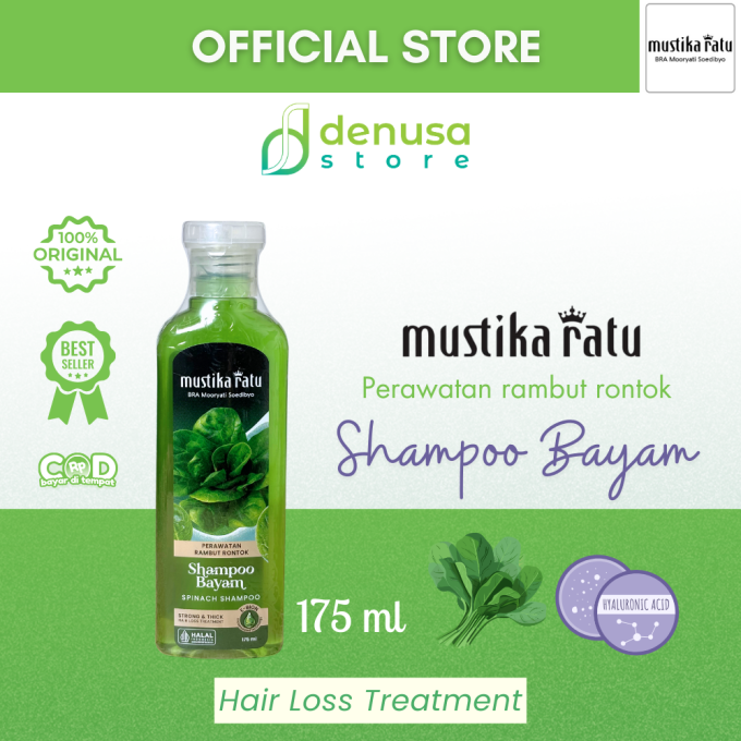 MUSTIKA RATU Shampoo Bayam 175 ml