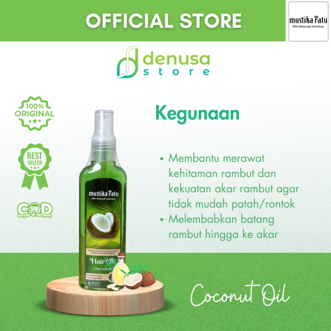 MUSTIKA RATU Hair Oil Cem Ceman 175 ml