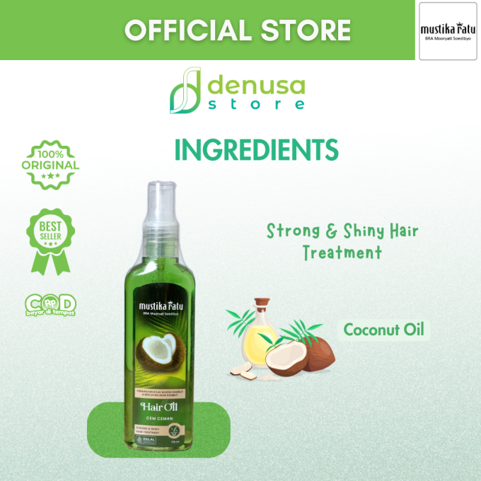 MUSTIKA RATU Hair Oil Cem Ceman 175 ml