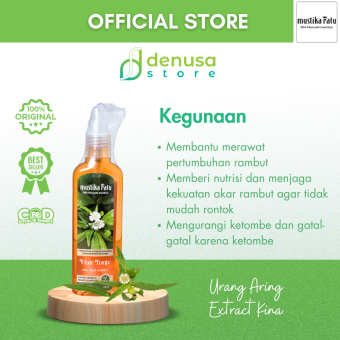 MUSTIKA RATU Hair Tonic Penyubur Rambut 175 ml