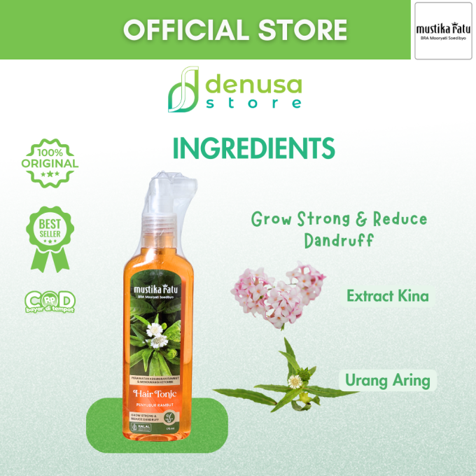 MUSTIKA RATU Hair Tonic Penyubur Rambut 175 ml