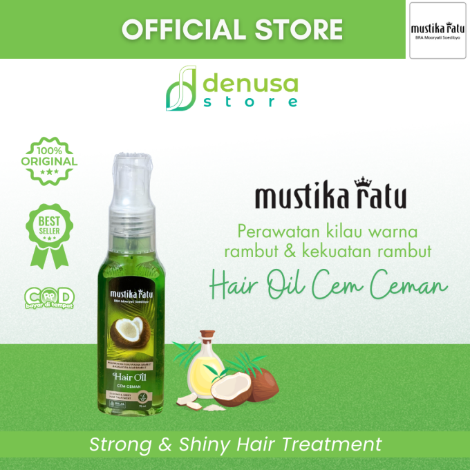 MUSTIKA RATU Hair Oil Cem Ceman 75 ml