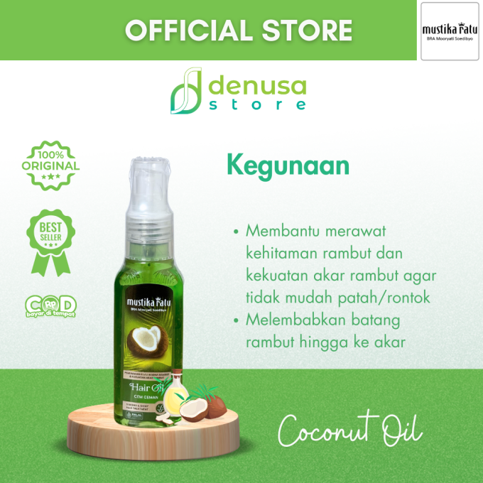 MUSTIKA RATU Hair Oil Cem Ceman 75 ml