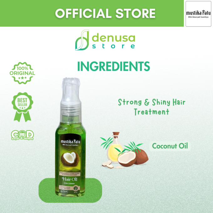 MUSTIKA RATU Hair Oil Cem Ceman 75 ml
