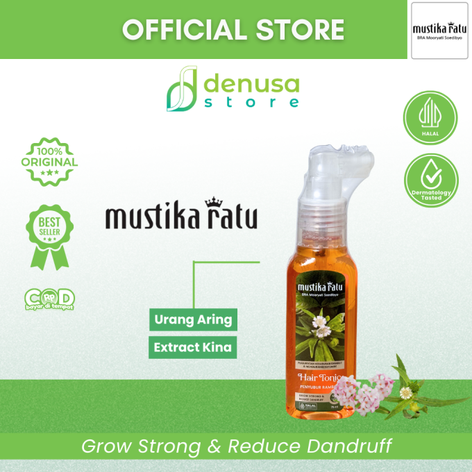 MUSTIKA RATU Hair Tonic Penyubur Rambut 75 ml