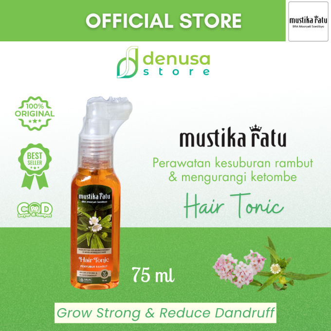 MUSTIKA RATU Hair Tonic Penyubur Rambut 75 ml