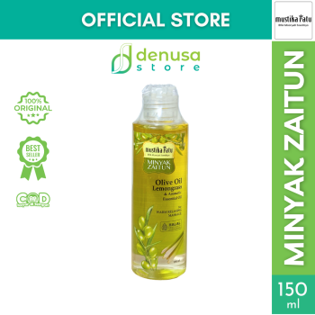MUSTIKA RATU Minyak Zaitun Olive Oil Lemongrass n Aromatic Essential Oil 150 ml