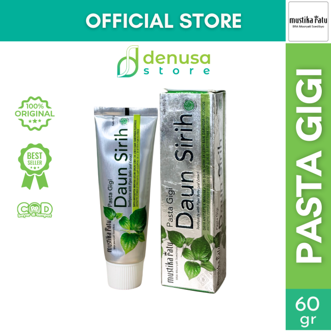 MUSTIKA RATU Pasta Gigi Daun Sirih 60 g