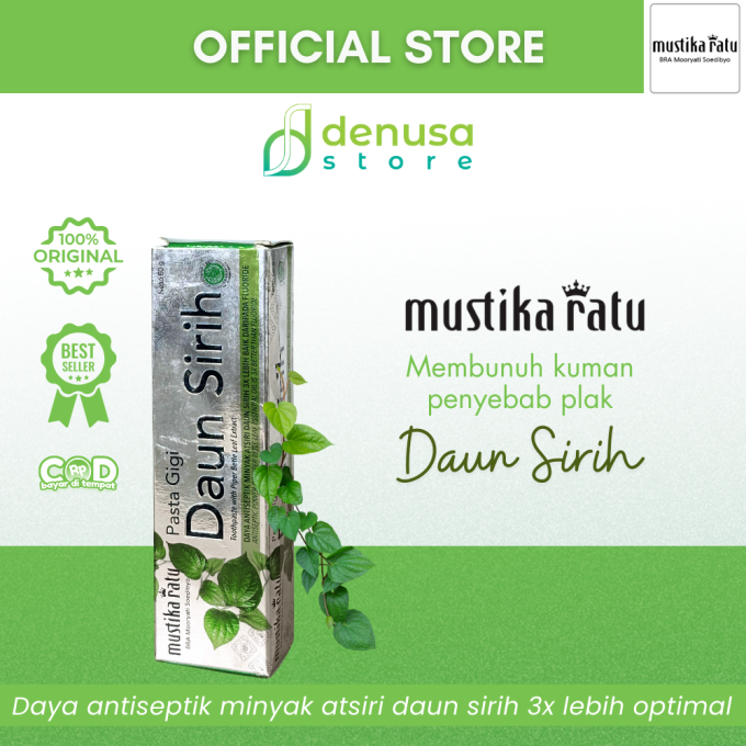 MUSTIKA RATU Pasta Gigi Daun Sirih 60 g