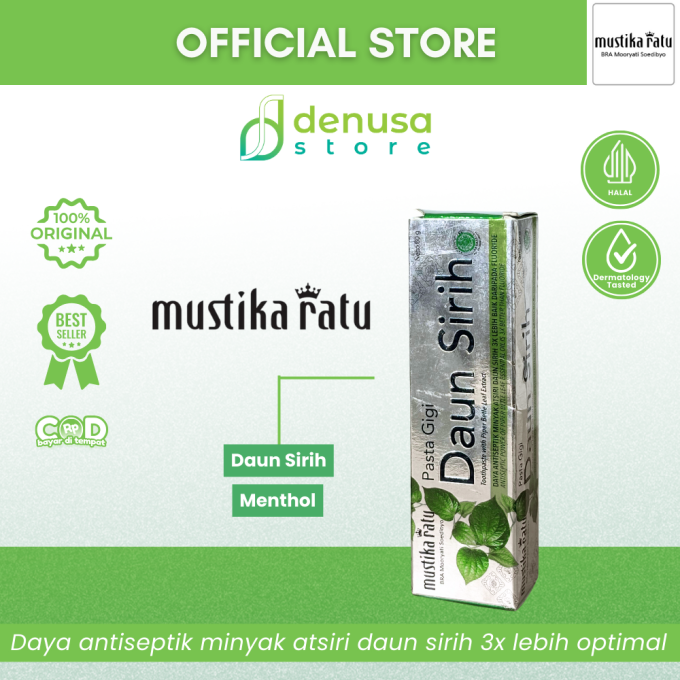 MUSTIKA RATU Pasta Gigi Daun Sirih 60 g