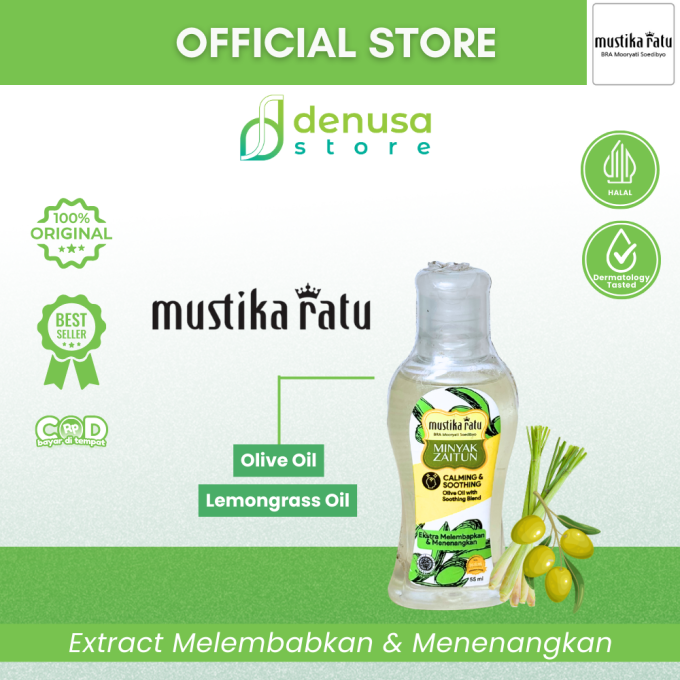 MUSTIKA RATU Minyak Zaitun Calming n Soothing 55 ml