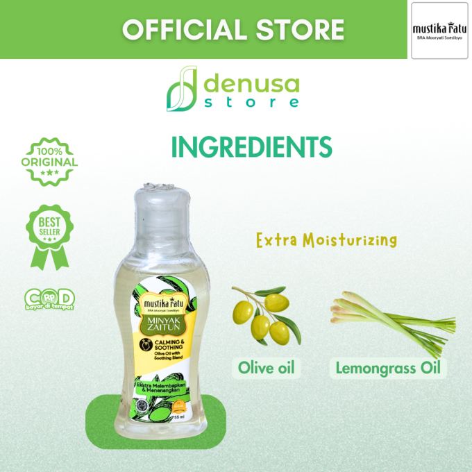MUSTIKA RATU Minyak Zaitun Calming n Soothing 55 ml