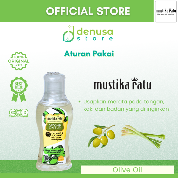 MUSTIKA RATU Minyak Zaitun Calming n Soothing 55 ml