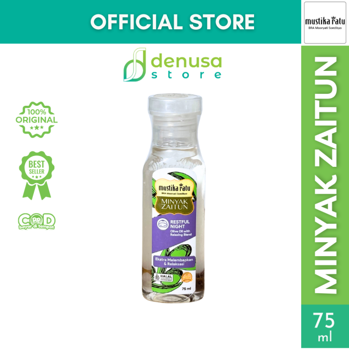 MUSTIKA RATU Minyak Zaitun Restful Night 75 ml