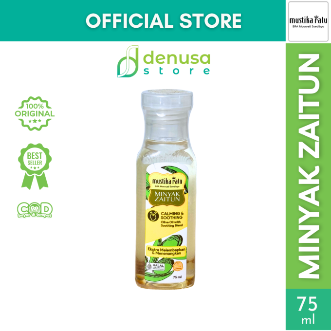 MUSTIKA RATU Minyak Zaitun Calming n Soothing 75 ml