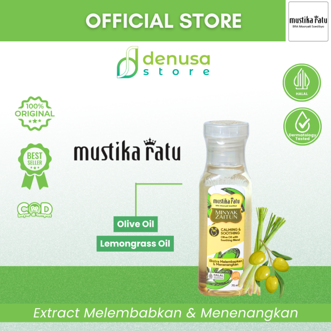 MUSTIKA RATU Minyak Zaitun Calming n Soothing 75 ml