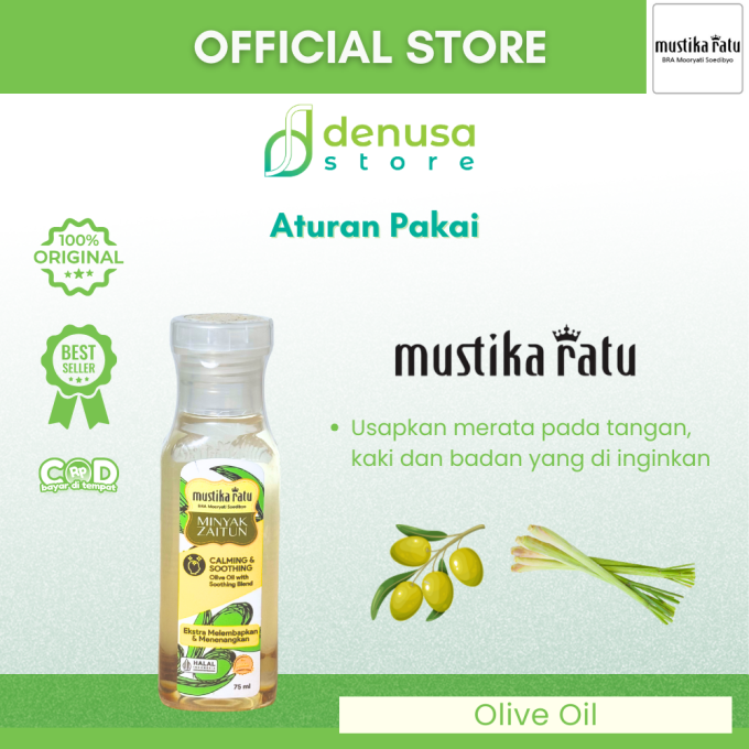 MUSTIKA RATU Minyak Zaitun Calming n Soothing 75 ml