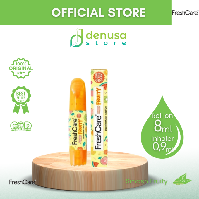 FreshCare Smash Fruity Double Inhaler 0.9 ml + Roll On 8ml