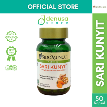 SIDOMUNCUL Sari Kunyit 50 Softcapsule