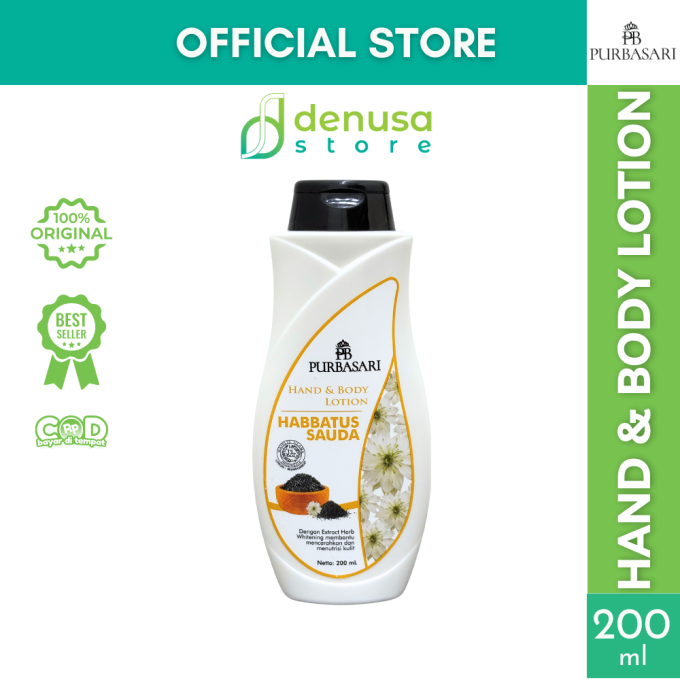 PURBASARI Hand n Body Lotion Habbatussauda 200 ml