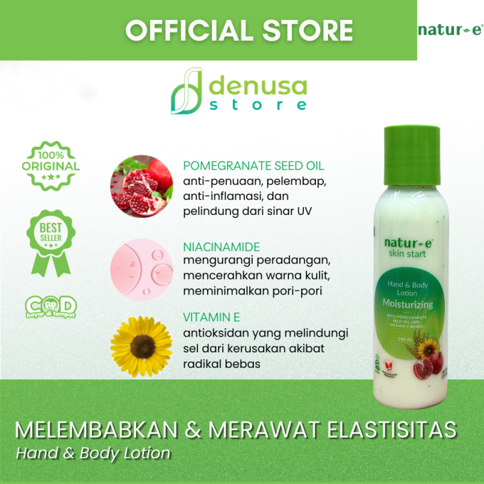Natur-e Skin Start Hand n Body Lotion Moisturizing 100 ml