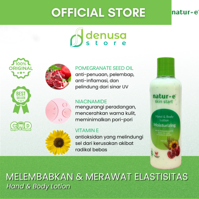 Natur-e Skin Start Hand n Body Lotion Moisturizing 245 ml