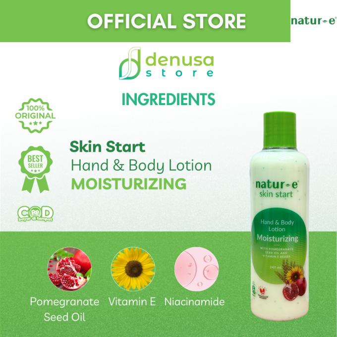 Natur-e Skin Start Hand n Body Lotion Moisturizing 245 ml