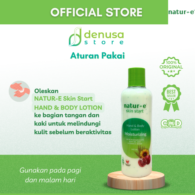 Natur-e Skin Start Hand n Body Lotion Moisturizing 245 ml