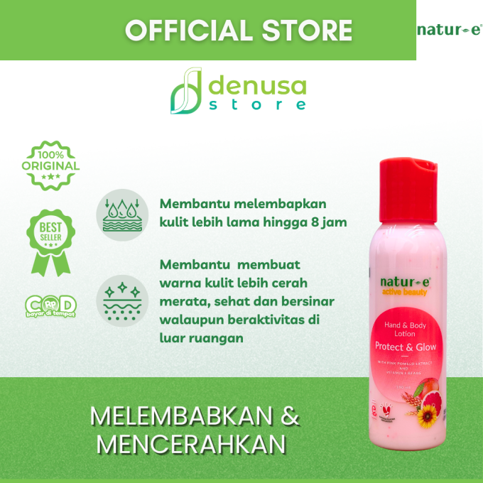 Natur-e Active Beauty Hand n Body Lotion Protect n Glow 100 ml