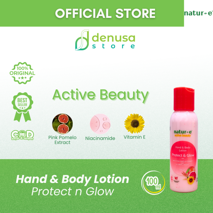 Natur-e Active Beauty Hand n Body Lotion Protect n Glow 100 ml